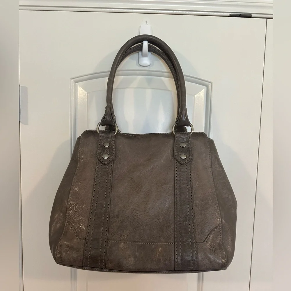 Frye Melissa Tote Bag - Grey / Silver - Picture 1 of 4